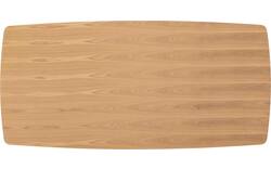 Goossens basic eettafel boaz blank eiken - 8233345-{merk}-boaz-eettafel-eiken-blank-01